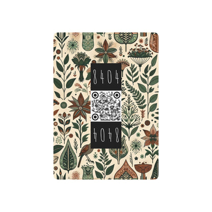 Urban Jungle Nature Meets Streetwear Poker Playing Cards - 8404 Design-45 B