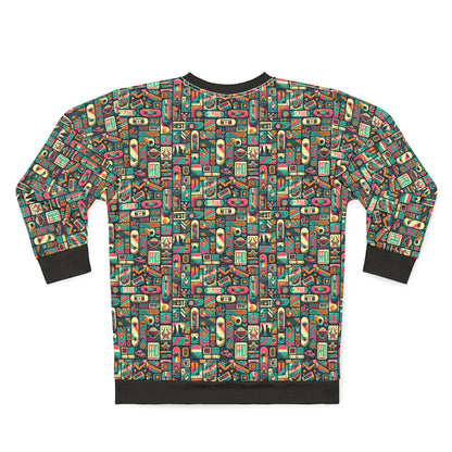 Skate Culture Revival Urban Retro Cool Sweatshirt - 8404 Design-61