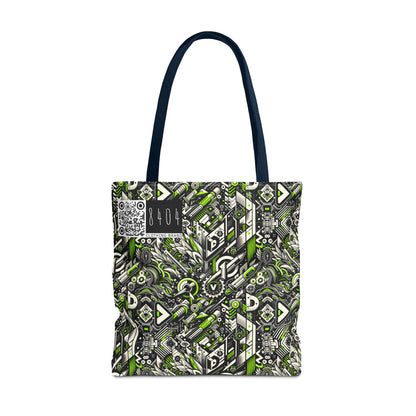 Graffiti Tech Fusion Bold Streetwear Fusion Tote Bag - 8404 Design-59