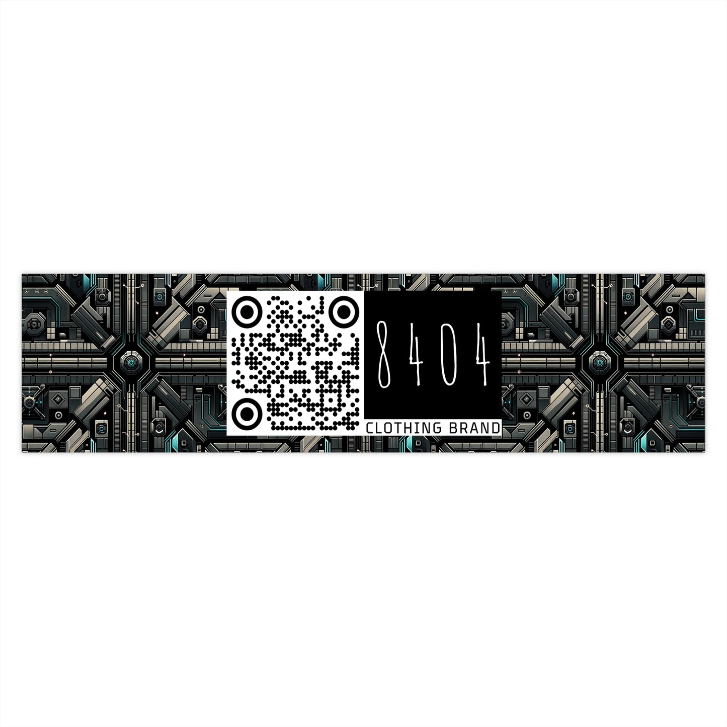 Tech Noir Futuristic Tech Aesthetic with a Dark Twist Bumper Sticker - 8404 Design-59