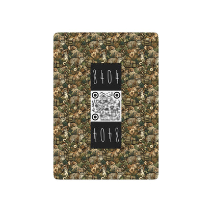 Streetwear Safari Urban Jungle Explorer Poker Playing Cards - 8404 Design-58 S