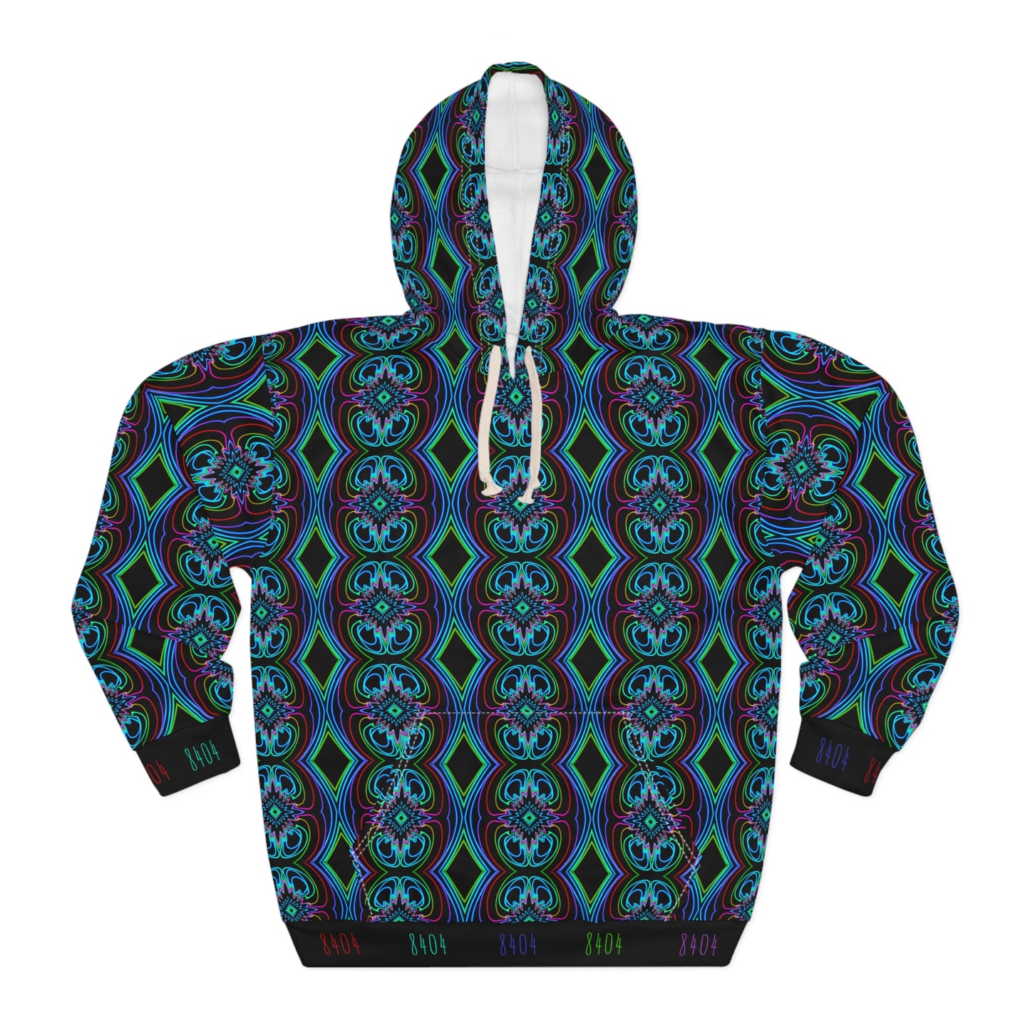 8404's Unisex Adult "diamond Trance" Fashion Pullover Hoodie
