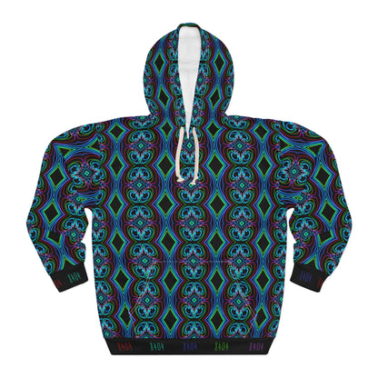 8404's Unisex Adult "diamond Trance" Fashion Pullover Hoodie