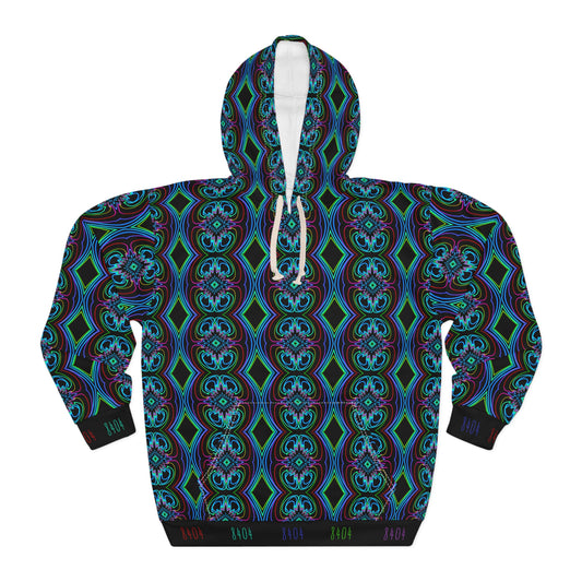 8404's Unisex Adult "diamond Trance" Fashion Pullover Hoodie