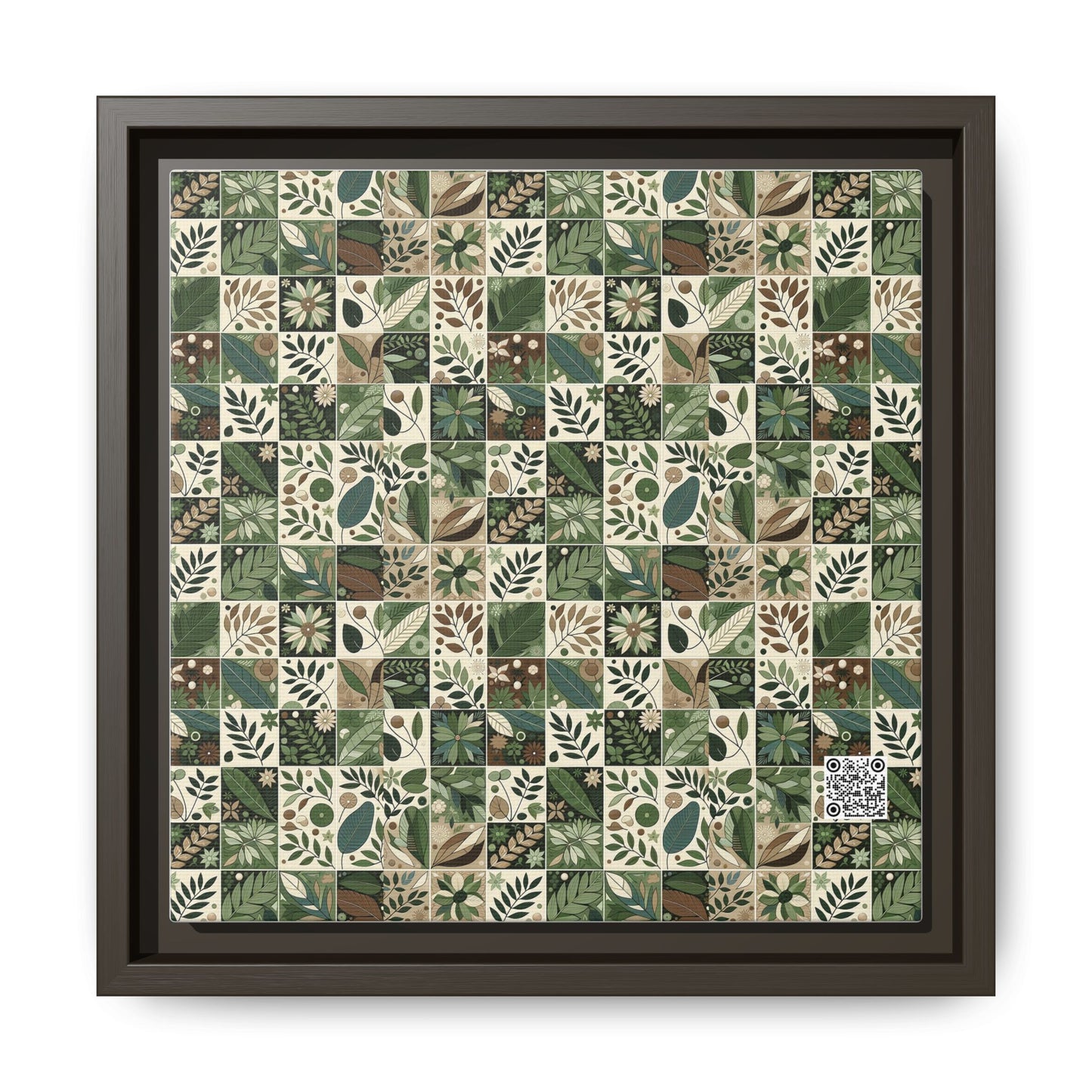 Streetwear Sustainability Environmentally Conscious Streetwear with a Natural Aesthetic Matte Canvas, Framed (multi-color) - 8404 Design-57 B