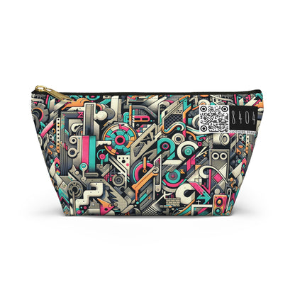 Digital Street Art Urban Street Style Accessory Pouch W T-bottom - 8404 Design-74