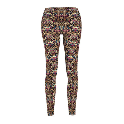 Digital Renaissance Modern Baroque Fusion Women's Cut & Sew Casual Leggings - 8404 Design-53
