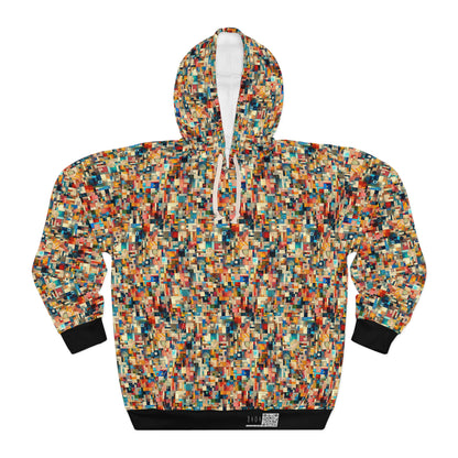 Digital Artistic Expression Artistic Streetwear Pullover Hoodie - 8404 Design-46
