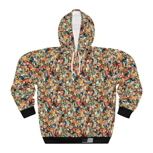 Digital Artistic Expression Artistic Streetwear Pullover Hoodie - 8404 Design-46