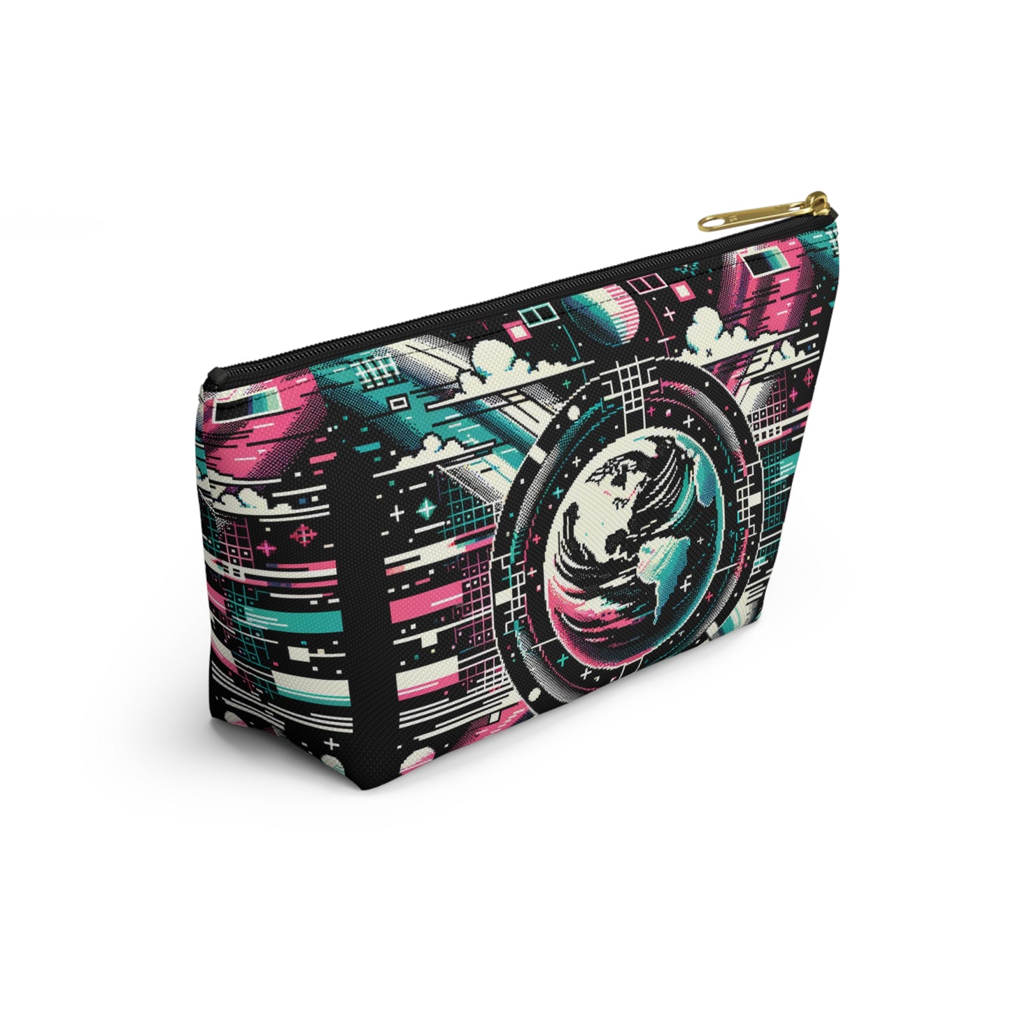 Digital Artistry Digital-native Streetwear Accessory Pouch W T-bottom - 8404 Design-62