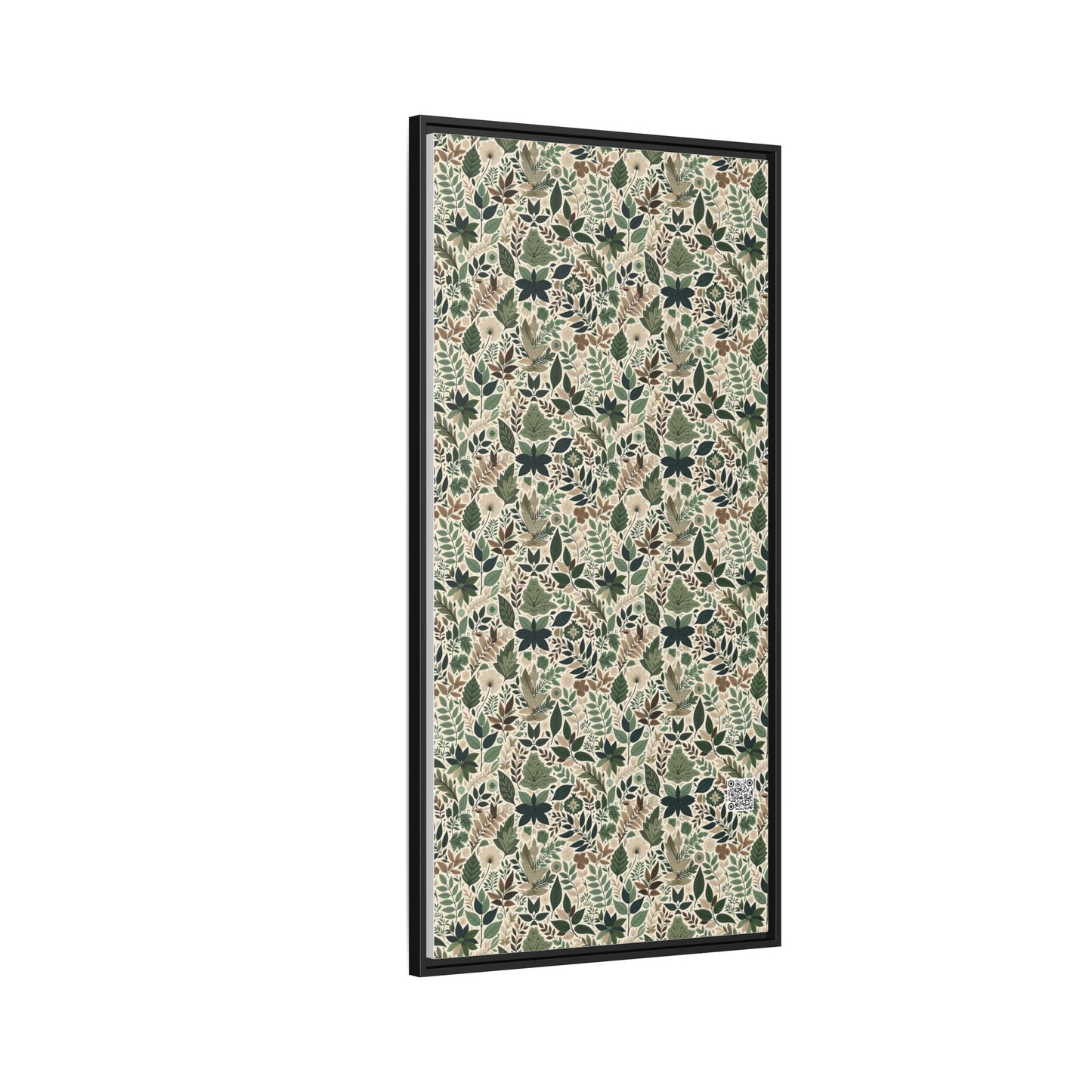 Streetwear Sustainability Environmentally Conscious Streetwear with a Natural Aesthetic Matte Canvas, Framed (multi-color) - 8404 Design-57 B