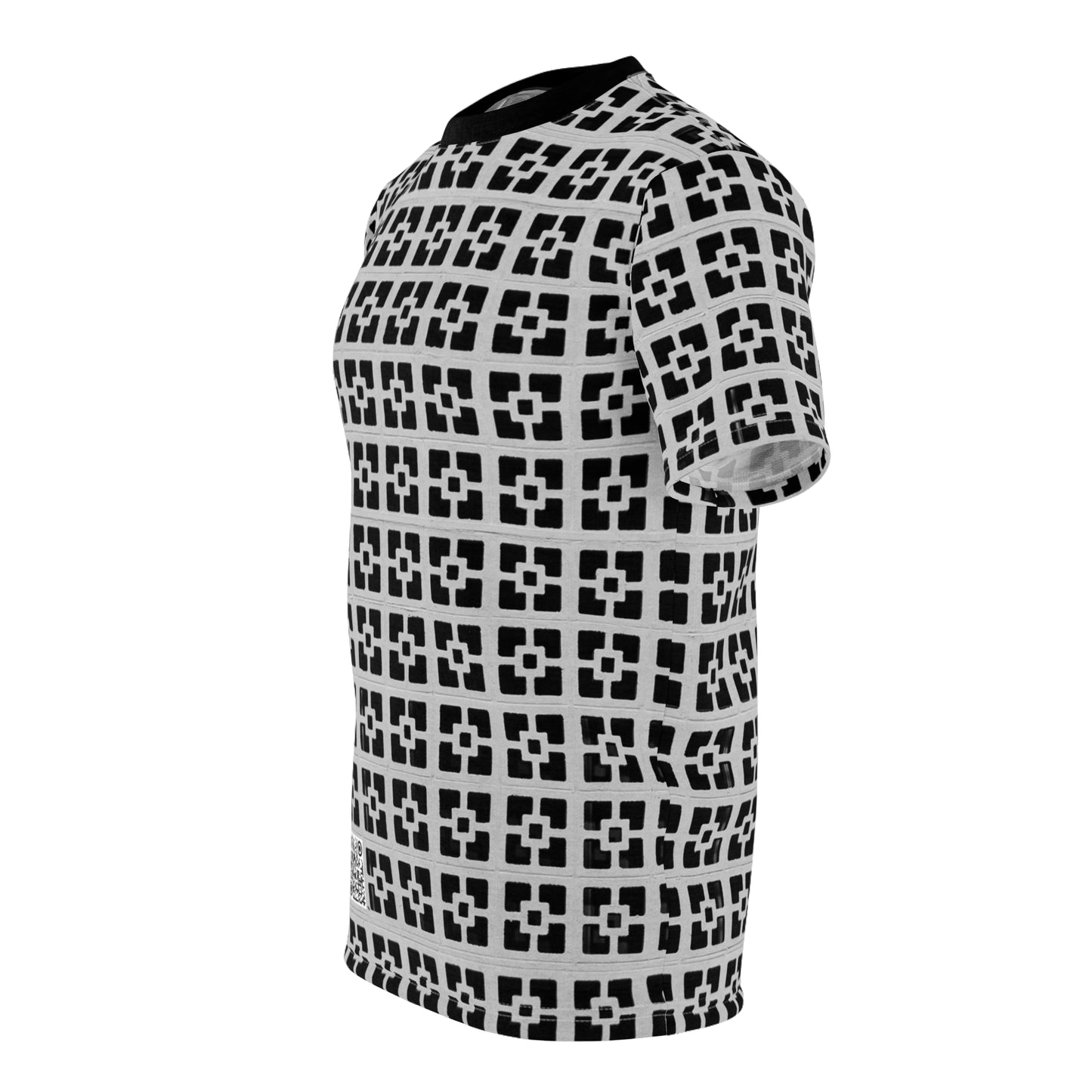 8404 Design Unisex Cut & Sew Tee - "pattern 4 Black" - S/m/l/xl/2xl/3xl T-Shirt