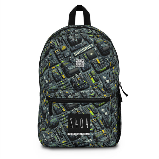 Tech Utility Streetwear Futuristic Tech-Forward Backpack - 8404 Design-47