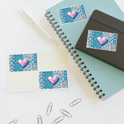 Digital Romance Modern Tech Romance Sticker Sheets - 8404 Design-44