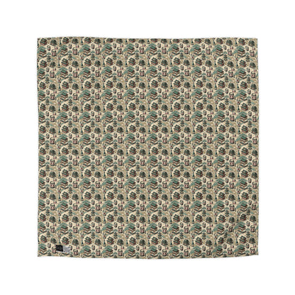 Cultural Artisanal Fusion Contemporary Cultural Elegance Microfiber Duvet Cover - 8404 Design-68