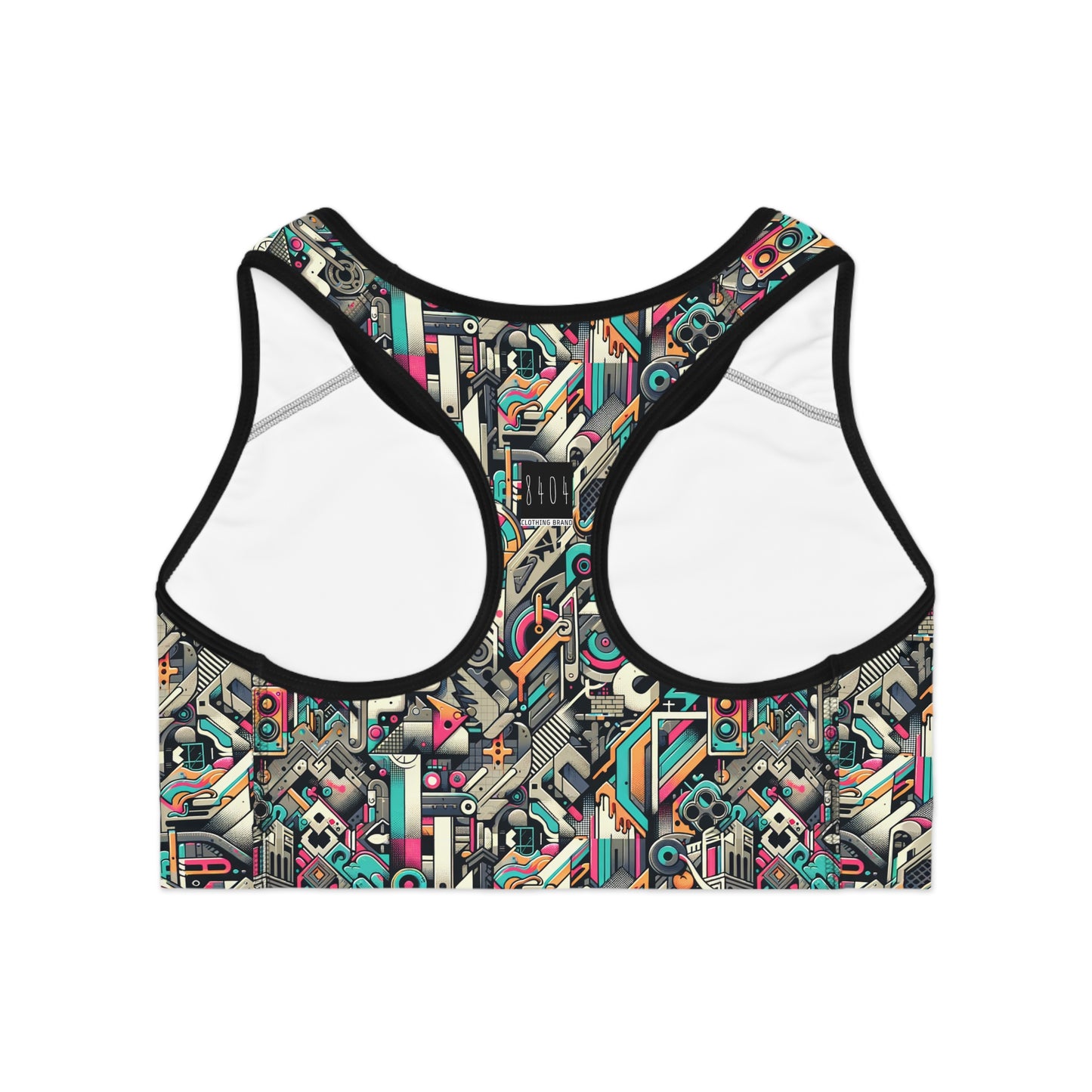 Digital Street Art Urban Street Style Sports Bra - 8404 Design-74