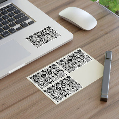 Digital Minimalism Minimalist Tech Sticker Sheets - 8404 Design-55