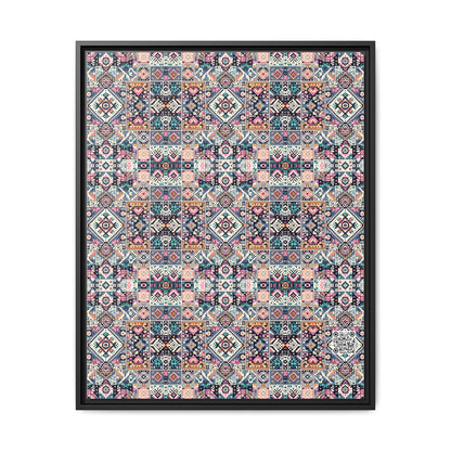 Matte Canvas, Framed (multi-Color) - 8404 Design-01
