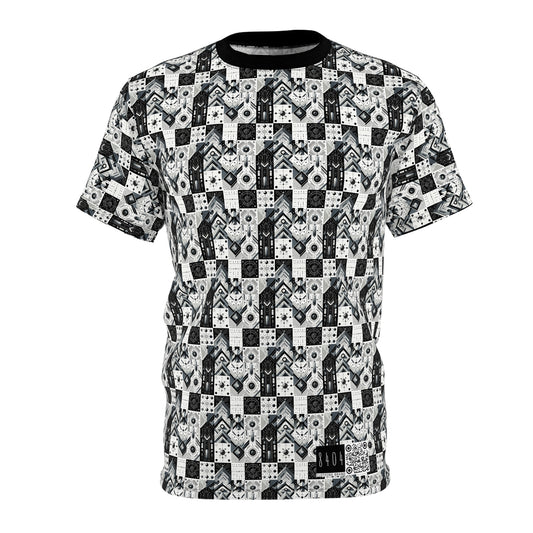 Digital Minimalism Minimalist Tech Unisex Cut & Sew Tee - 8404 Design-50