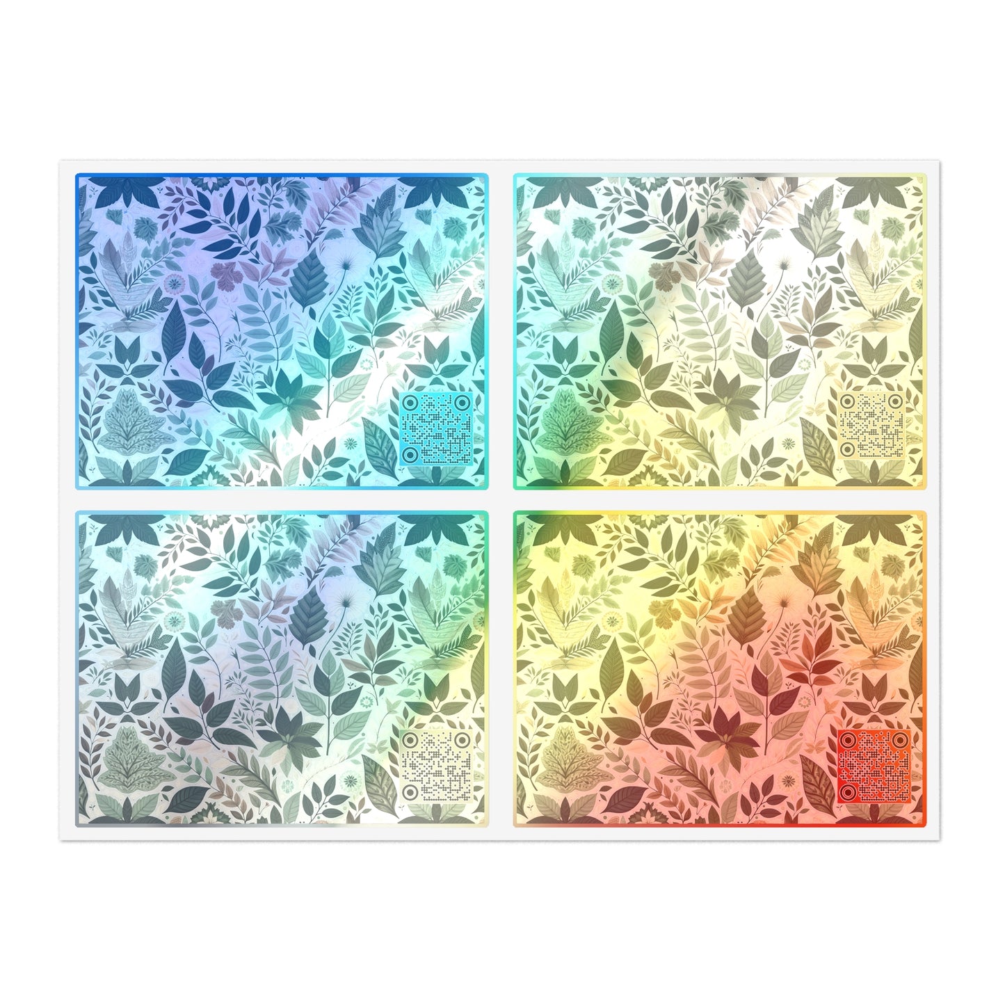 Streetwear Sustainability Environmentally Conscious Streetwear with a Natural Aesthetic Sticker Sheet - 8404 Design-57