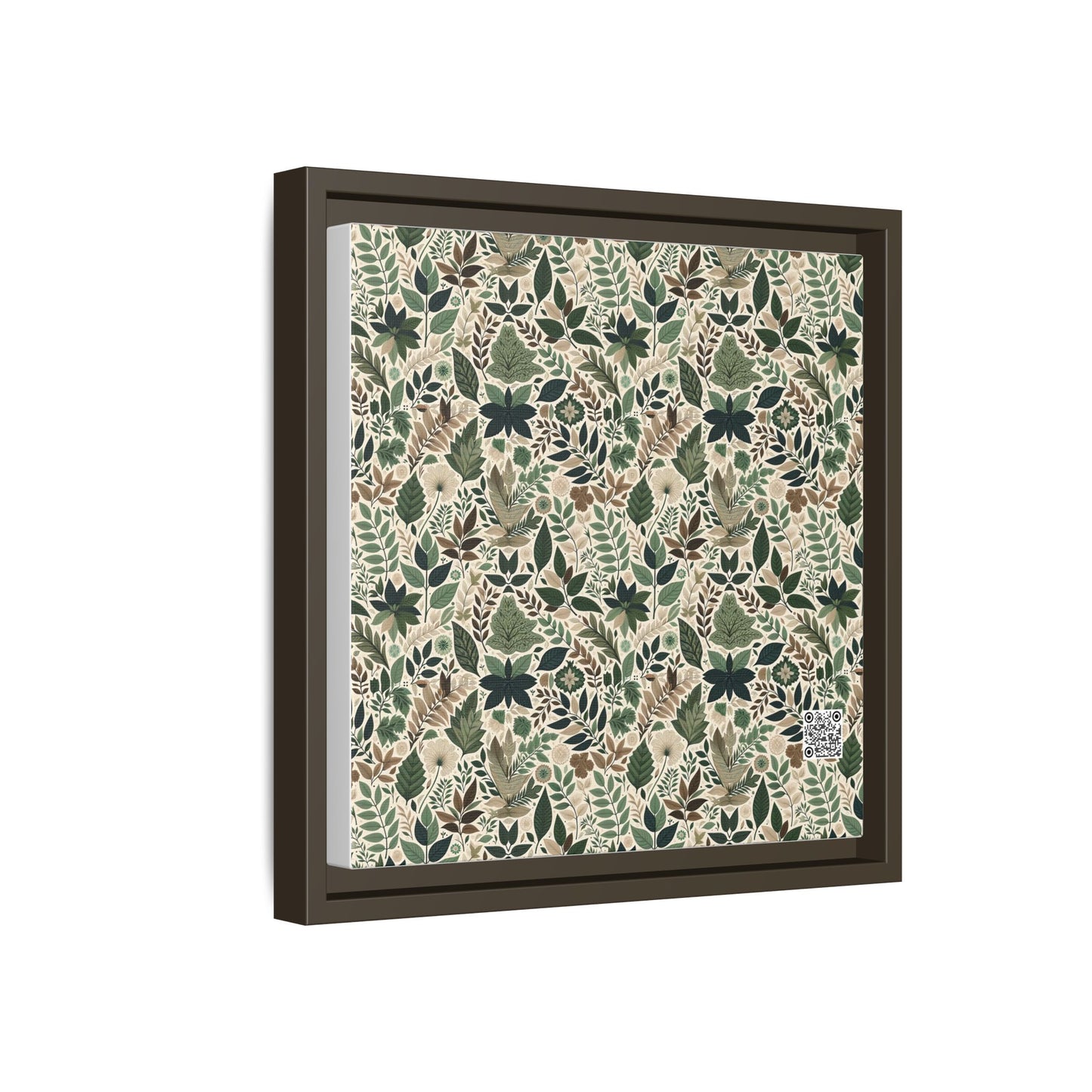 Streetwear Sustainability Environmentally Conscious Streetwear with a Natural Aesthetic Matte Canvas, Framed (multi-color) - 8404 Design-57 B