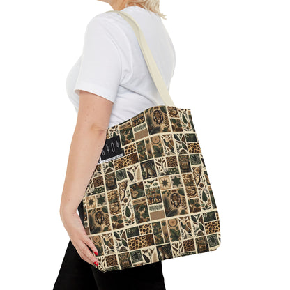 Streetwear Safari Urban Jungle Explorer Tote Bag - 8404 Design-51