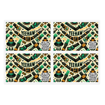 Digital Cowboy Tech-Western Fusion Sticker Sheets - 8404 Design-58