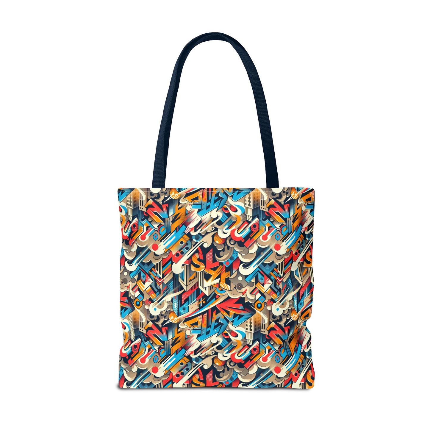Neo-Traditional Street Art Modern Street Art Fusion Tote Bag - 8404 Design-44