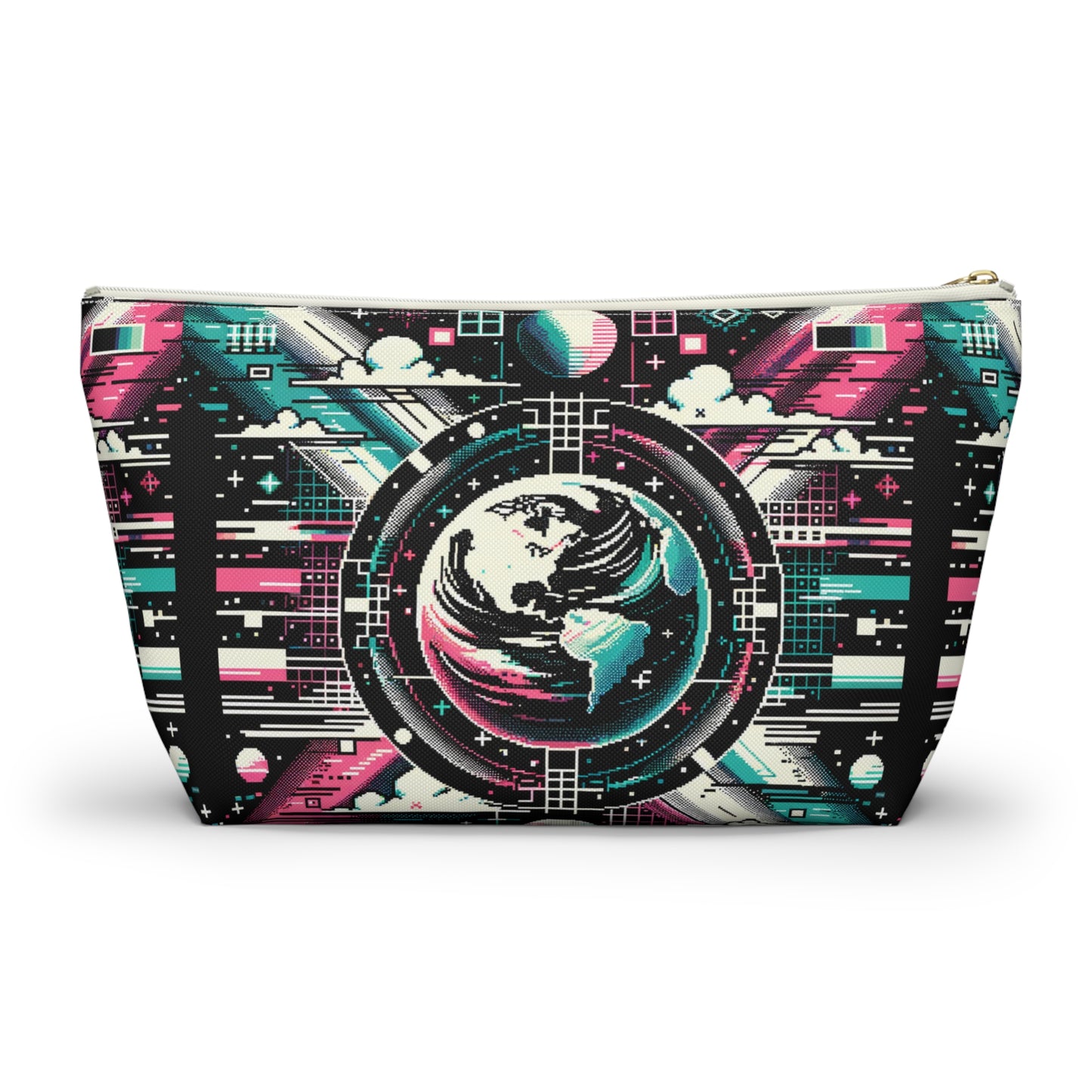 Digital Artistry Digital-native Streetwear Accessory Pouch W T-bottom - 8404 Design-62