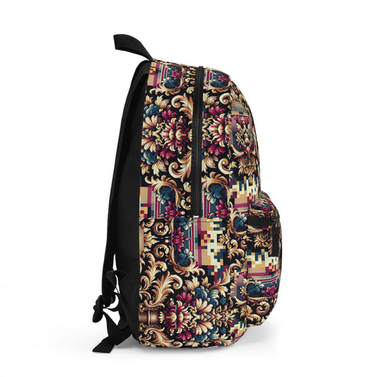 Digital Renaissance Modern Baroque Fusion Backpack - 8404 Design-53
