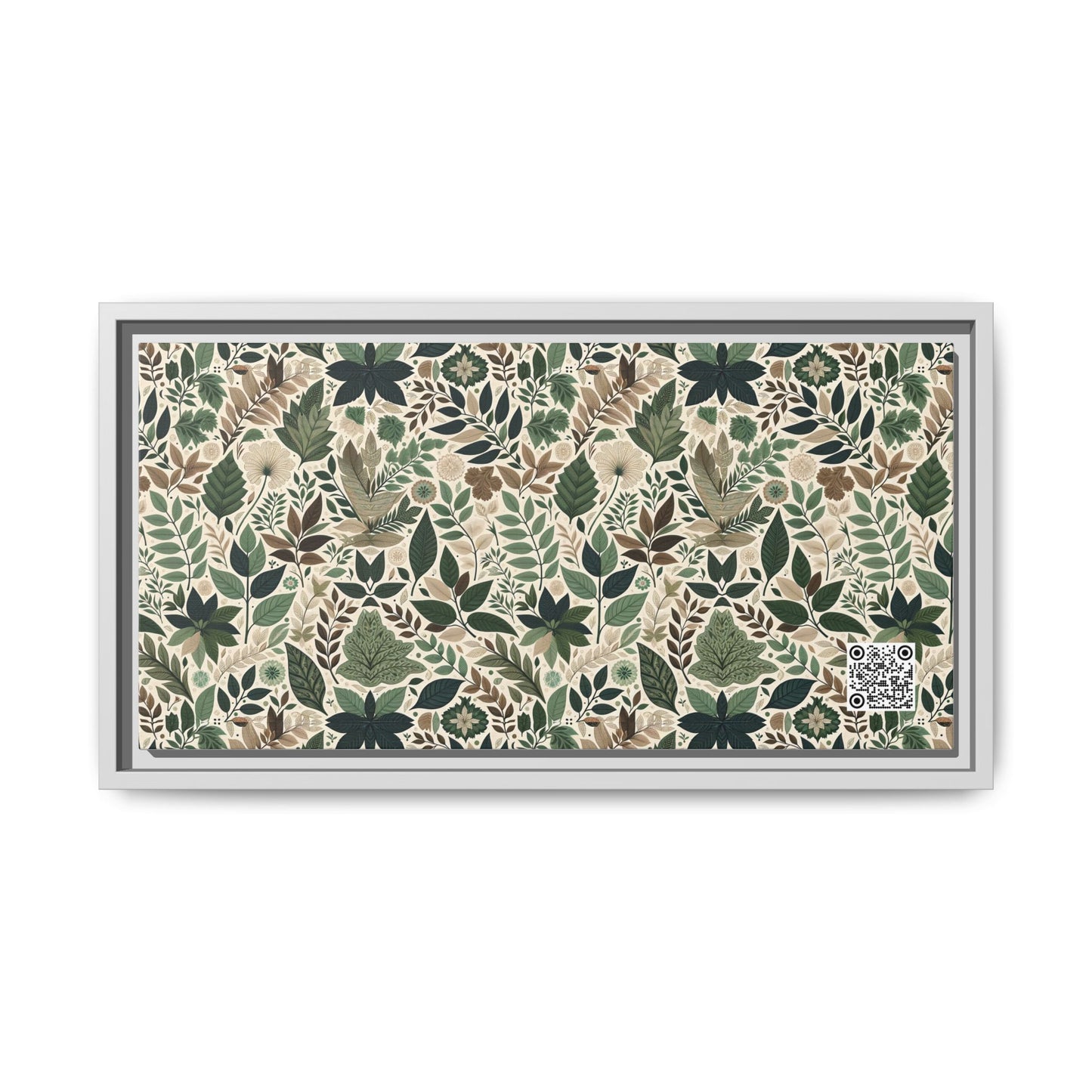 Streetwear Sustainability Environmentally Conscious Streetwear with a Natural Aesthetic Matte Canvas, Framed (multi-color) - 8404 Design-57 B