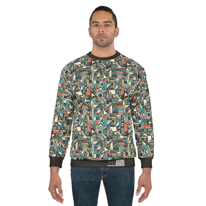 Digital Street Art Urban Street Style Sweatshirt - 8404 Design-81