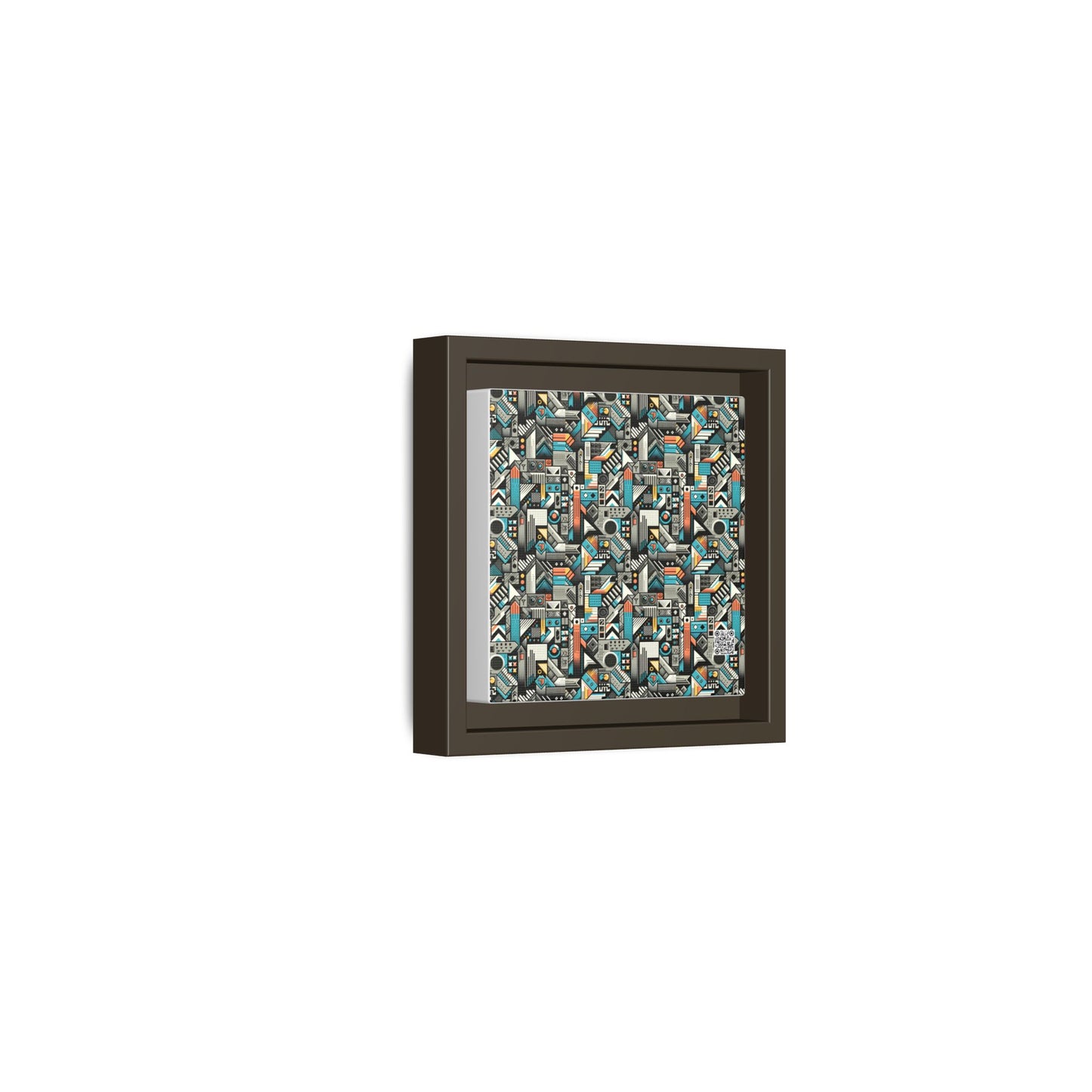 Digital Street Art Urban Street Style Matte Canvas, Framed (multi-color) - 8404 Design-81 B