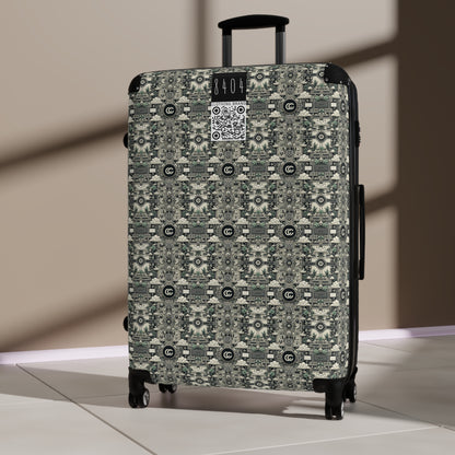 Cyber Garden Party Tech Garden Extravaganza Suitcase - 8404 Design-54