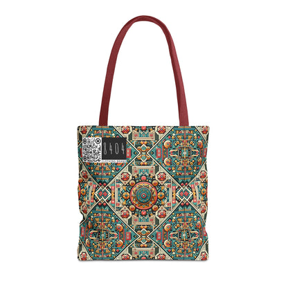 Cultural Fusion Tech Blend of Cultural Heritage With Tech-Inspired Elements Tote Bag - 8404 Design-74