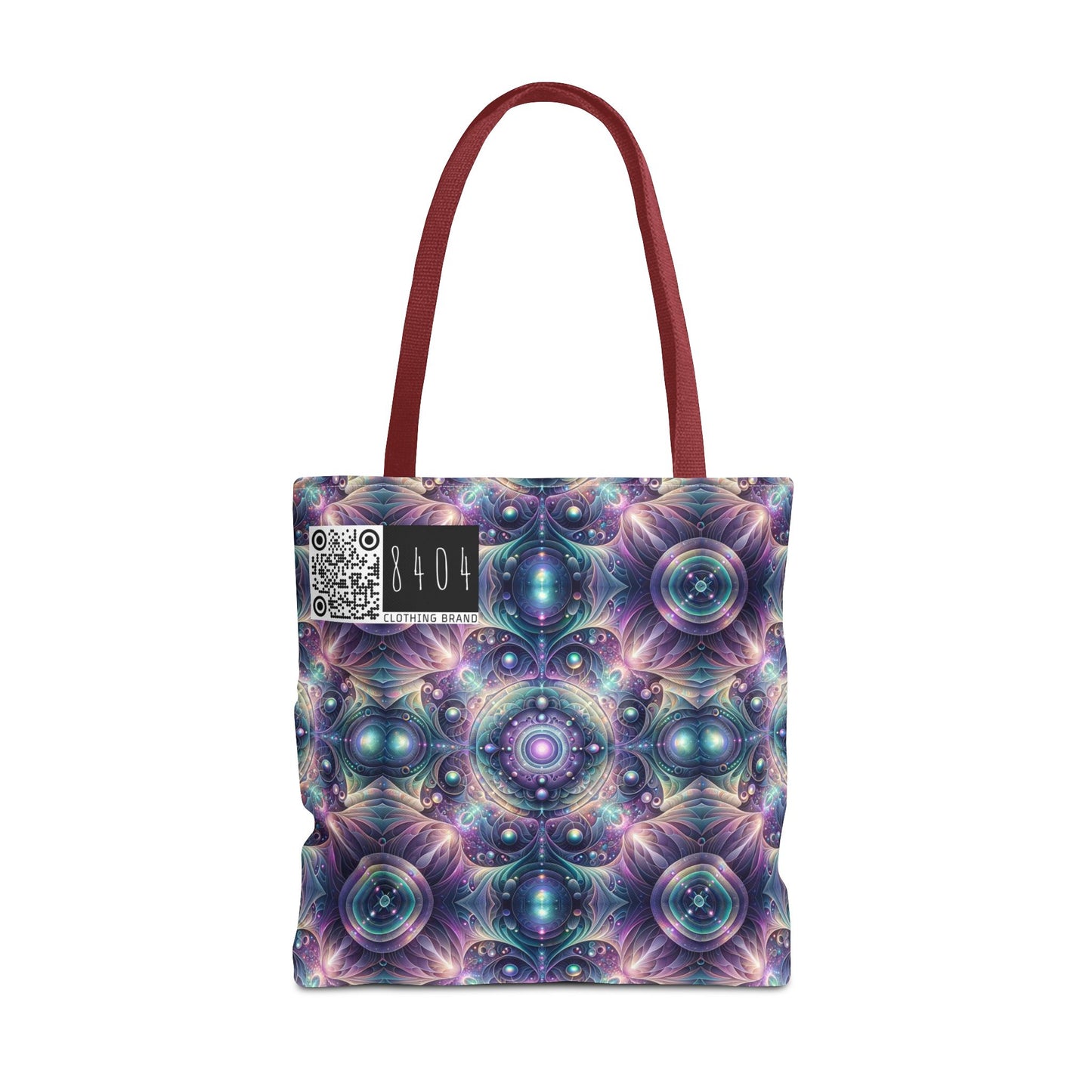 Iridescent Tech Fusion Tech-Forward Streetwear Tote Bag - 8404 Design-61