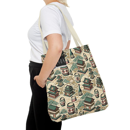 Cultural Artisanal Fusion Contemporary Cultural Elegance Tote Bag - 8404 Design-68