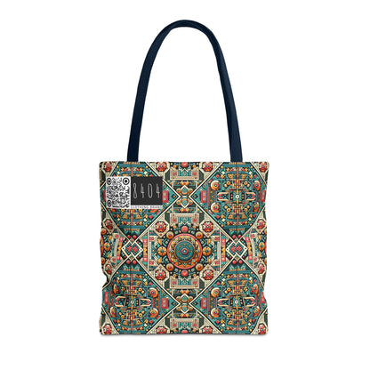 Cultural Fusion Tech Blend of Cultural Heritage With Tech-Inspired Elements Tote Bag - 8404 Design-74