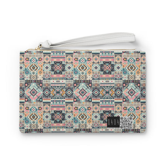 Digital Artisanal Fusion Digital Artisanal Clutch Bag - 8404 Design-55