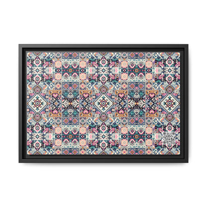 Matte Canvas, Framed (multi-Color) - 8404 Design-01