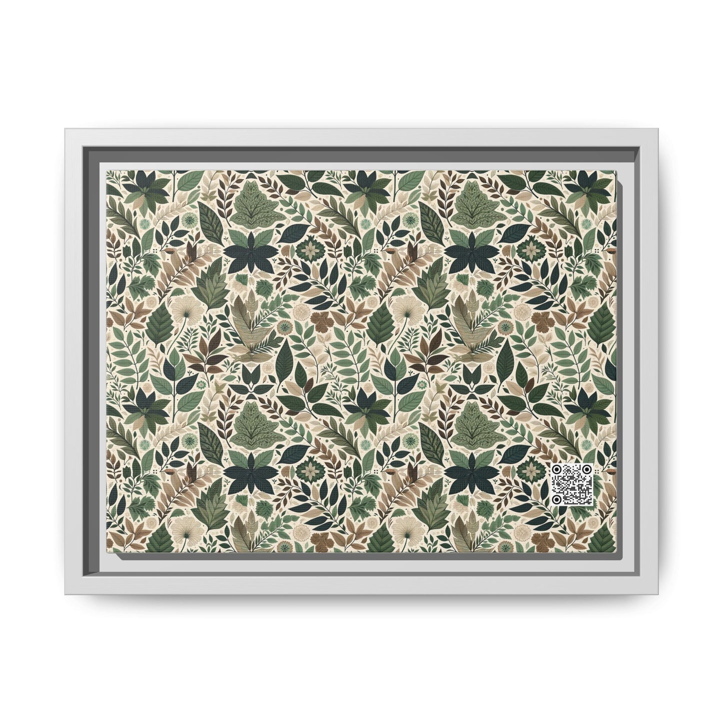 Streetwear Sustainability Environmentally Conscious Streetwear with a Natural Aesthetic Matte Canvas, Framed (multi-color) - 8404 Design-57 A