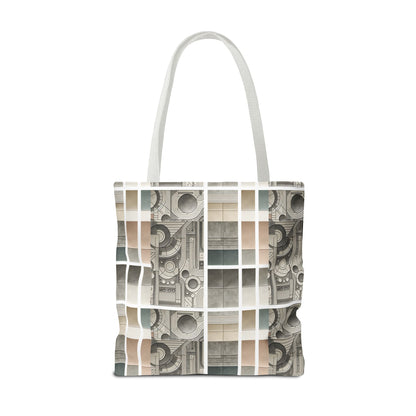 Tech Utility Chic Tech-Forward Minimalist Tote Bag - 8404 Design-59
