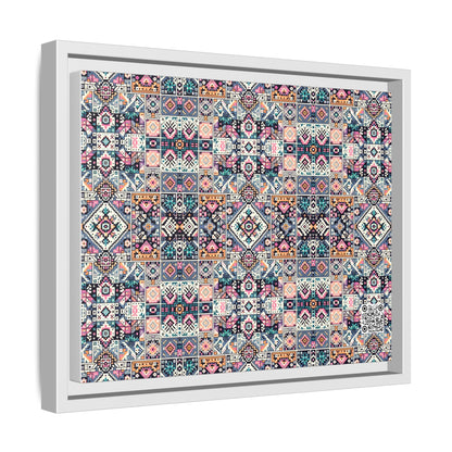 Matte Canvas, Framed (multi-Color) - 8404 Design-01
