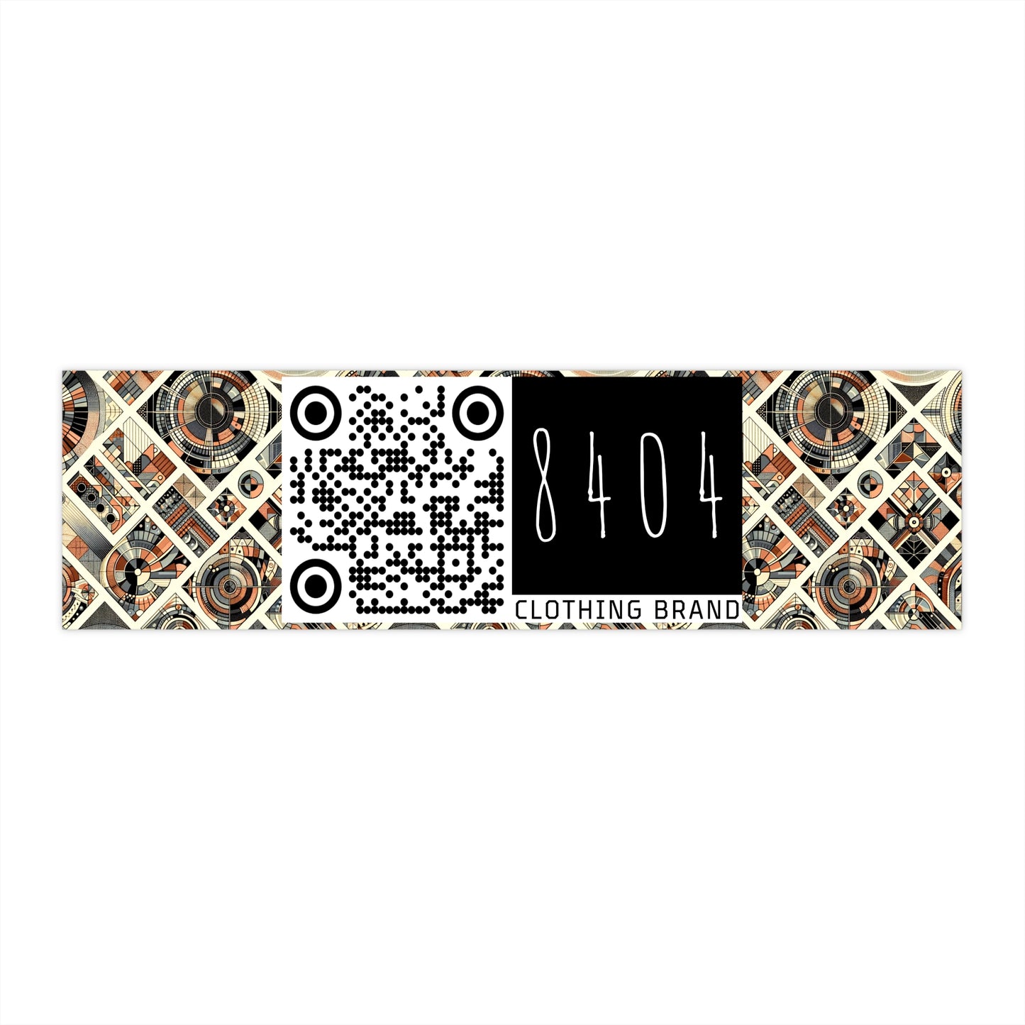 Tech Illusion Graphics Futuristic Artistry Bumper Sticker - 8404 Design-50