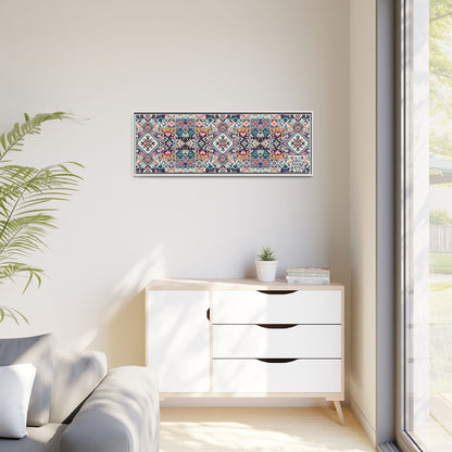 Matte Canvas, Framed (multi-Color) - 8404 Design-01