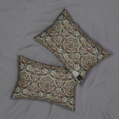Urban Renaissance Historical Fusion With Street Edge Spun Polyester Lumbar Pillow - 8404 Design-57 B