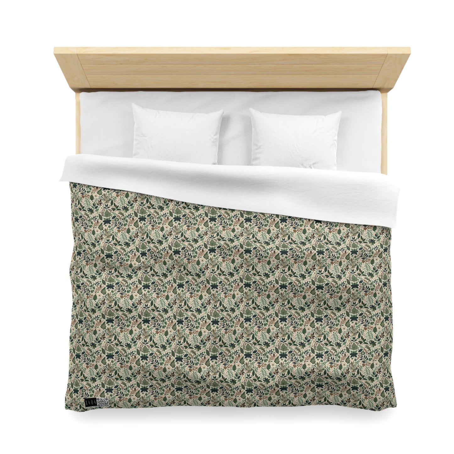 Streetwear Sustainability Environmentally Conscious Streetwear with a Natural Aesthetic Microfiber Duvet Cover - 8404 Design-57