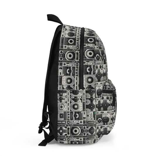 Tech Utility Aesthetics Tech-Forward Minimalism Backpack - 8404 Design-60