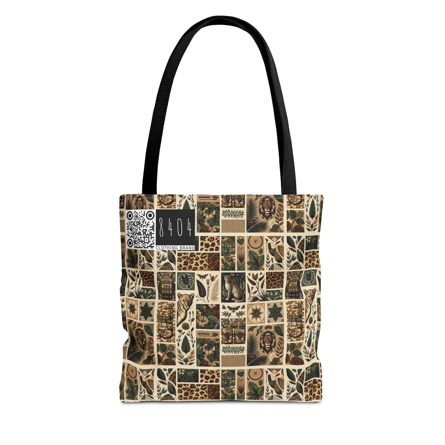 Streetwear Safari Urban Jungle Explorer Tote Bag - 8404 Design-51