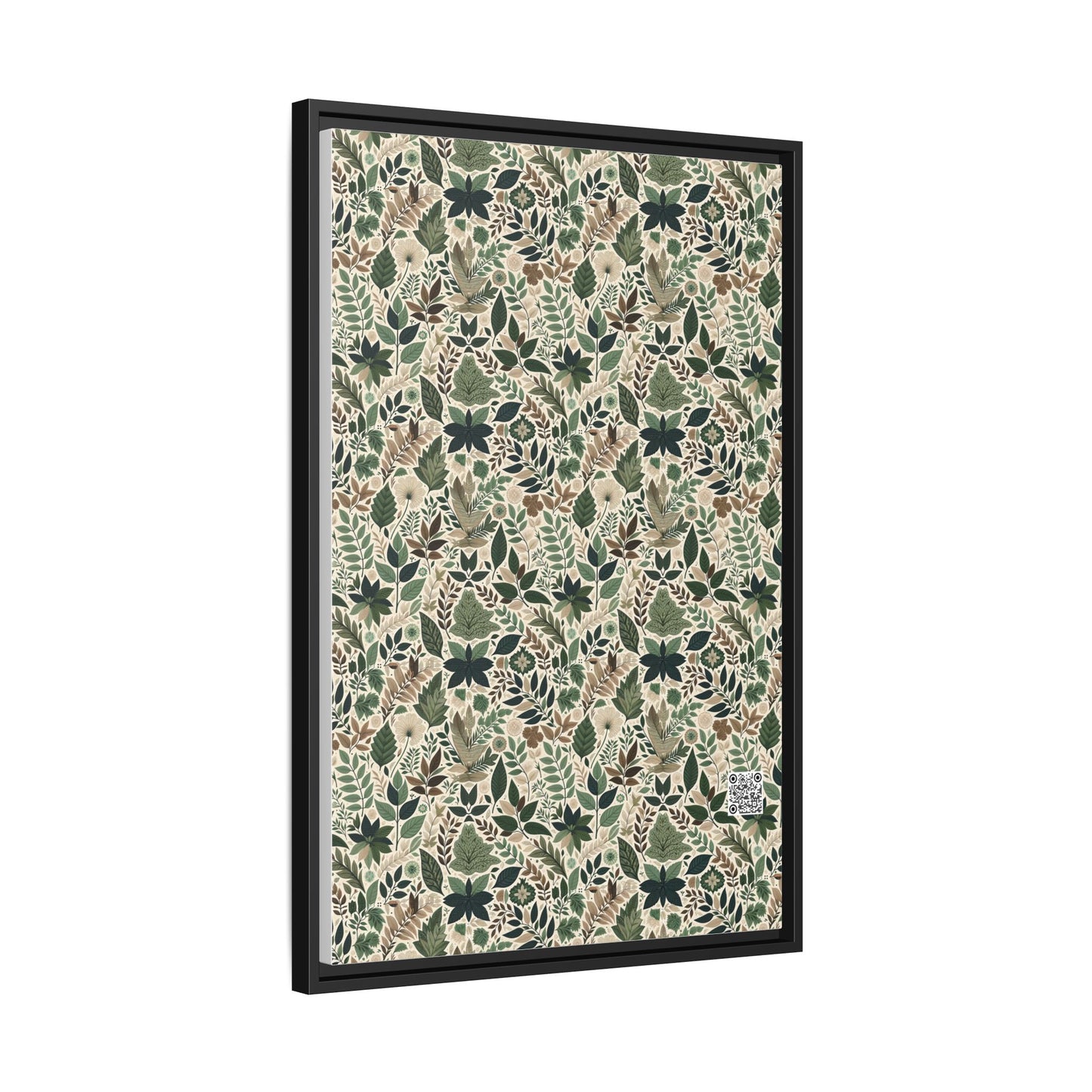 Streetwear Sustainability Environmentally Conscious Streetwear with a Natural Aesthetic Matte Canvas, Framed (multi-color) - 8404 Design-57 A